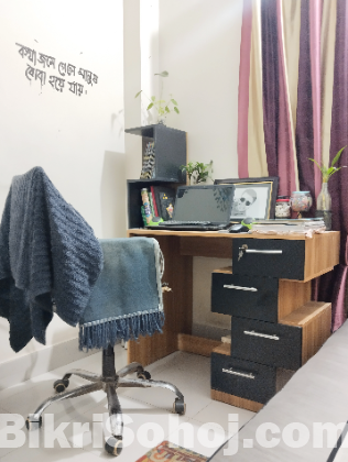 (Reading+Dressing) table, bedside desk & Shelf